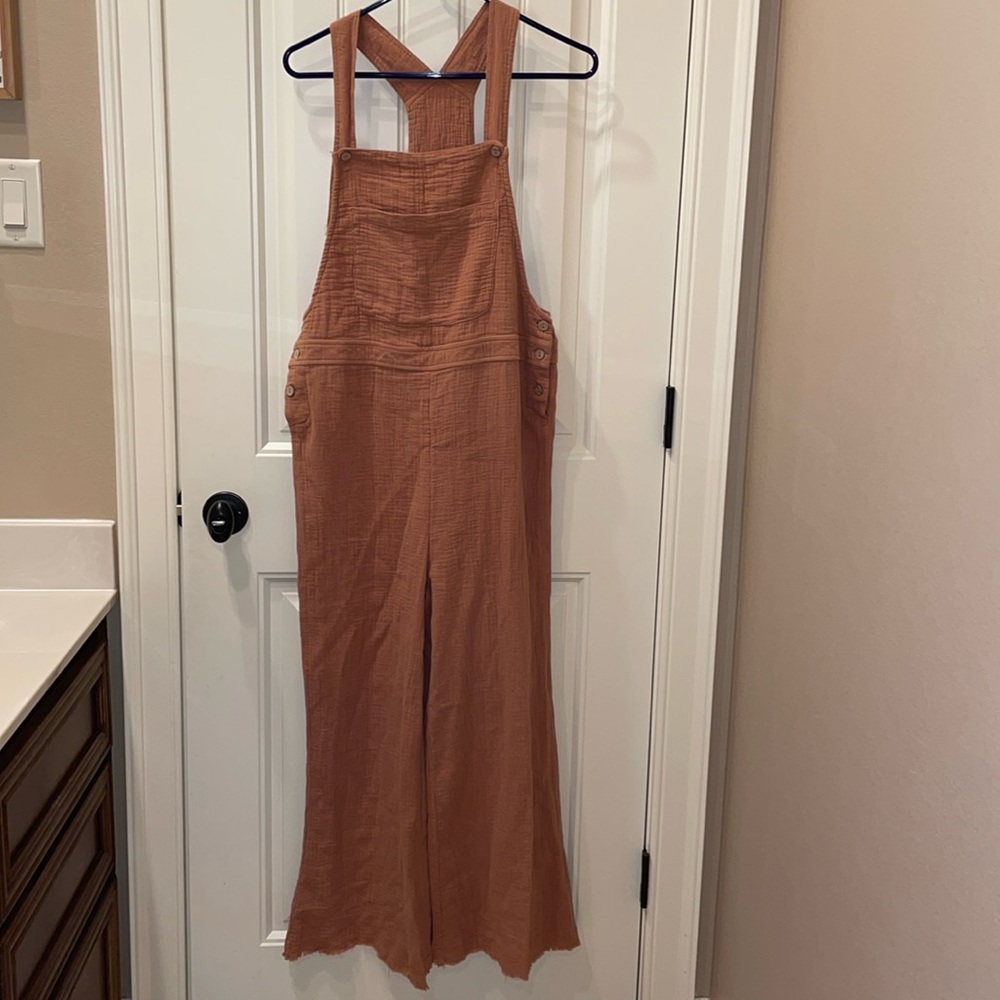 RUST COLORED ROMPER